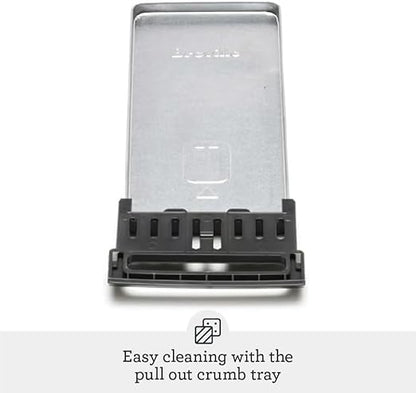 Breville Bit More Toaster 2 Slice BTA70XL, Brushed Stainless Steel