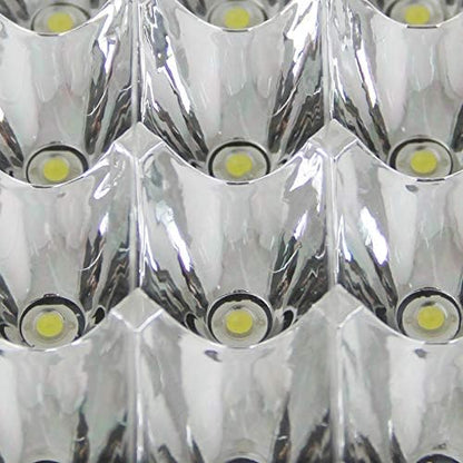Fits 1x 4"X6" H4 15 LED Light Bulb Clear Sealed Beam Headlight IP67