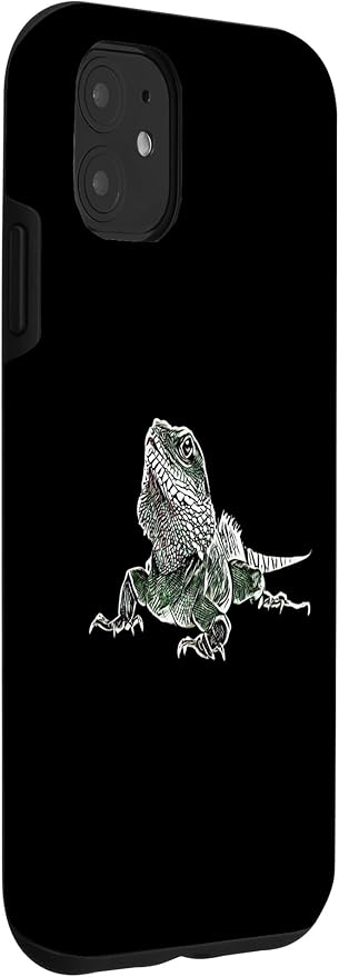 iPhone 11 Iguana Motif Lizard Terrarium colorful Reptile Lizards Case