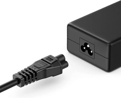 EU Europe French German Spain Italy Region C5 Cloverleaf Power Supply Adapter Cord Mains Cable Lead Plug for Laptop Acer Dell HP Compaq Sony Toshiba Vaio Delta etc 1.8M Long