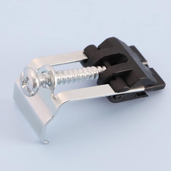 10Pcs Undermount Sink Clips Kitchen Sink Clips Installation Repair Hardware Clips Fastener Support for Kitchen Bathroom Shower Room (HD272)