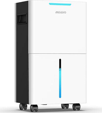 1500 Sq.ft Dehumidifier for Basement and Large Room, 21 Pint Dehumidifiers for Home with Drain Hose, Intelligent Humidity Control, 3 Operation Modes, 24H Timer, Ideal for RV, Bathroom, Bedroom