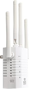 WiFi Extender Signal Booster, 2.4G5.8G Dual Band WiFi Repeater Covers Up to 10k Sq.ft  50 Devices, Wireless WiFi Range Extender wEthernet Port Boost Internet Signal for Home (WD-R1205U)