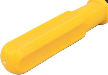 5mm Head 165mm Length Nonslip Plastic Handle Cross Phillips Screwdriver Yellow (9ef3194606f7e725459f57a13a765752)