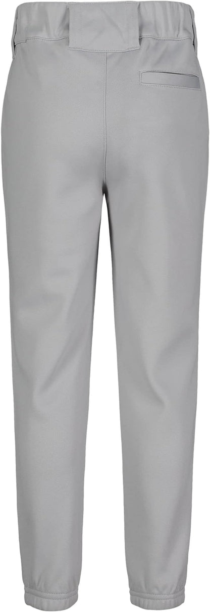 Under Armour Boys' Baseball Pant, Belt Loops, Logo, Snap Closure, Comfortable  Durable