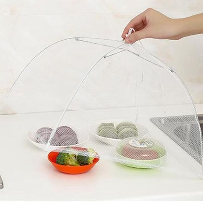 1PCS Mesh Food Cover,Multipurpose Food Cover Food Net Cover Mesh Screen Tents for Kitchen Gadgets, AM0XEB0GX6RUS