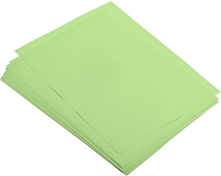 MECCANIXITY 50 Sheets Colored Copy Paper 8 12 Inch Printer Paper 22lb80gsm Light Green for Office Printing, Document Copying, Invitations, Forms, Art Projects