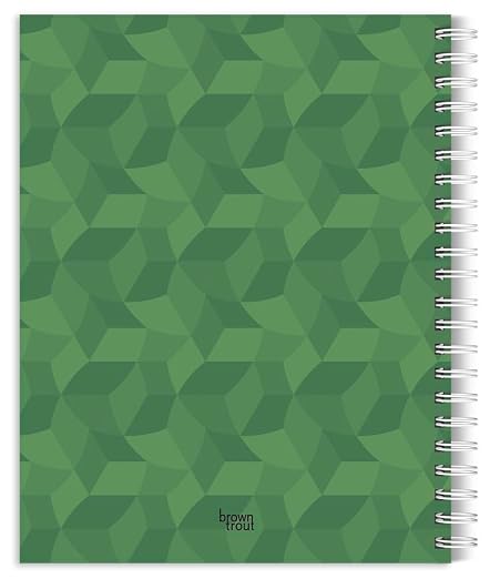 National Parks | 2026 6 x 7.75 Inch Spiral-Bound Wire-O Weekly Engagement Planner Calendar | New Full-Color Image Every Week | BrownTrout | Scenic Yosemite Yellowstone