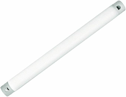 Hunter 22717 12-Inch Downrod, White
