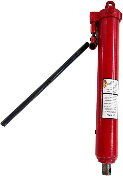 Heavy duty stroke 12 ton hydraulic Jack Ram Jack engine lifting crane with handle