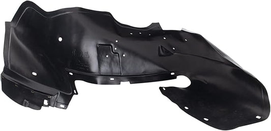 TRQ Front Right Inner Fender Liner Black Passenger Side Compatible with 2003-2006 Chevrolet Avalanche 1500 Silverado 1500 2007 Silverado 1500 Classic 2003-2004 Silverado 2500 GM1247116