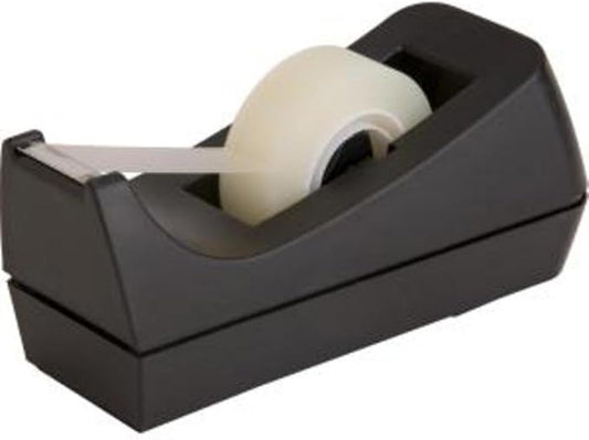 Sparco Tape Dispenser, Desktop, Holds 12-Inch-34 x 36 Yards, 1-Inch Core, BL (SPR64007)