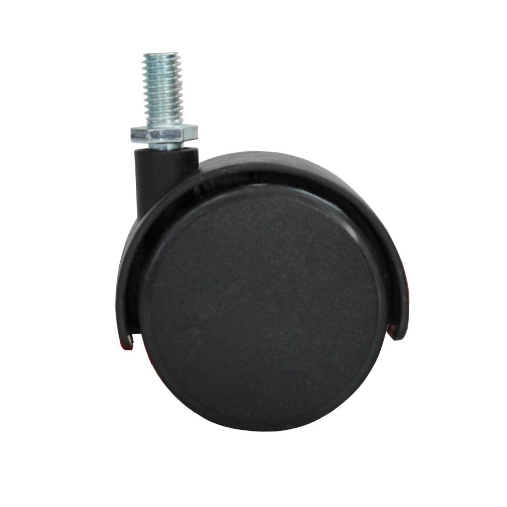 VIZ-PRO Mobile Whiteboard Caster Wheels 1.5 Inch, Black, Set of 4