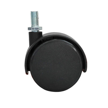 VIZ-PRO Mobile Whiteboard Caster Wheels 1.5 Inch, Black, Set of 4