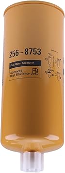 AIVWUMOT Fuel Water Seperator Filter 256-8753 Compatible with CAT Caterpillar 2568753