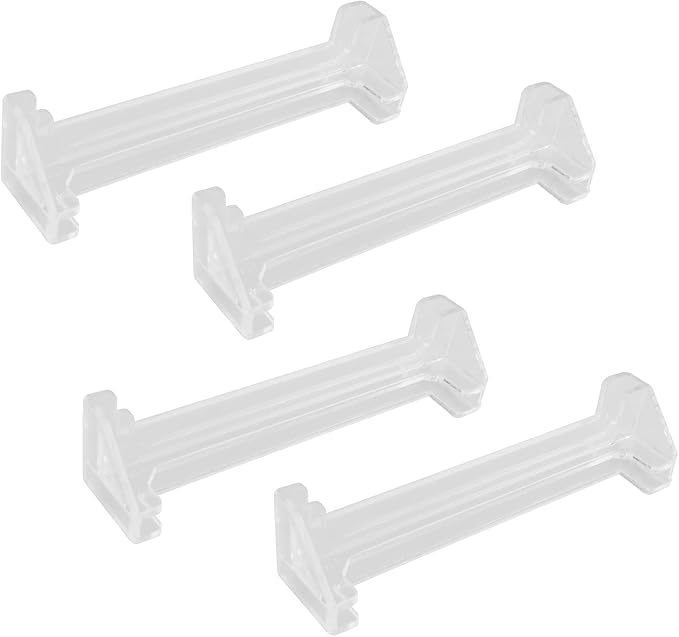 2PCS 3.5-inch Vertical Blind Valance Corners, Vertical Blind Dust Cover Corner Frame, Positioning Clip for Louver Baffle Groove, L Sharp Dust Cover, Blinds Accessory