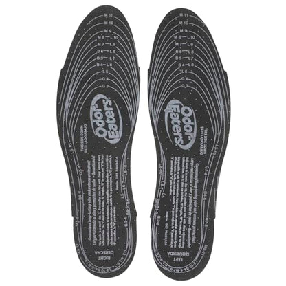 Odor-Eaters Ultra Comfort Insoles, Slim Fit with Activated Charcoal, Odor Destroying Protection, One Size Fits Most,(Pack of 3, Total 9 Pairs)