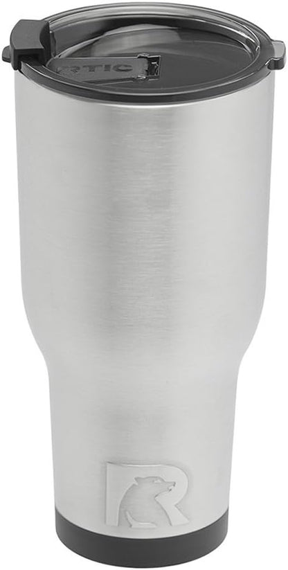 RTIC Double Wall Vacuum Insulated Tumbler, 40 oz, Stainless Steel