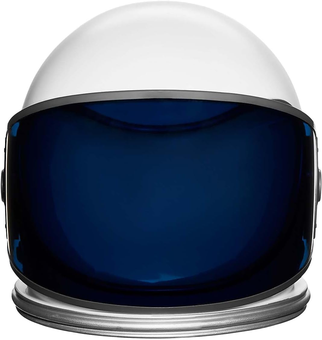 Adult White Astronaut Helmet | Astronaut Cosplay | Astronaut Costume Accessory | Space Helmet | Easy Costume