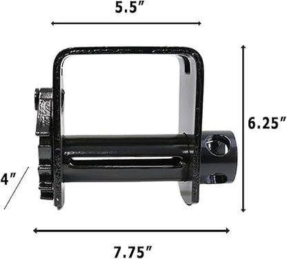 Boxer Heavy Duty Double L Track Winch for Flatbed Trailer  Steel Winch Tie Down Double L Track