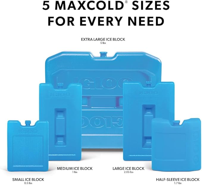 Igloo Maxcold Ice Blocks, Reusable