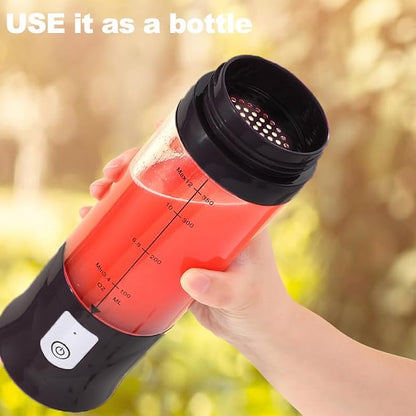 Mini Portable Blender For Shakes and Smoothies,Personal Size Juice Mixing?Leakproof-Lid, Compact, USB-C Rechargeable, Crodless, Convenient for Kitchen, Home, Travel