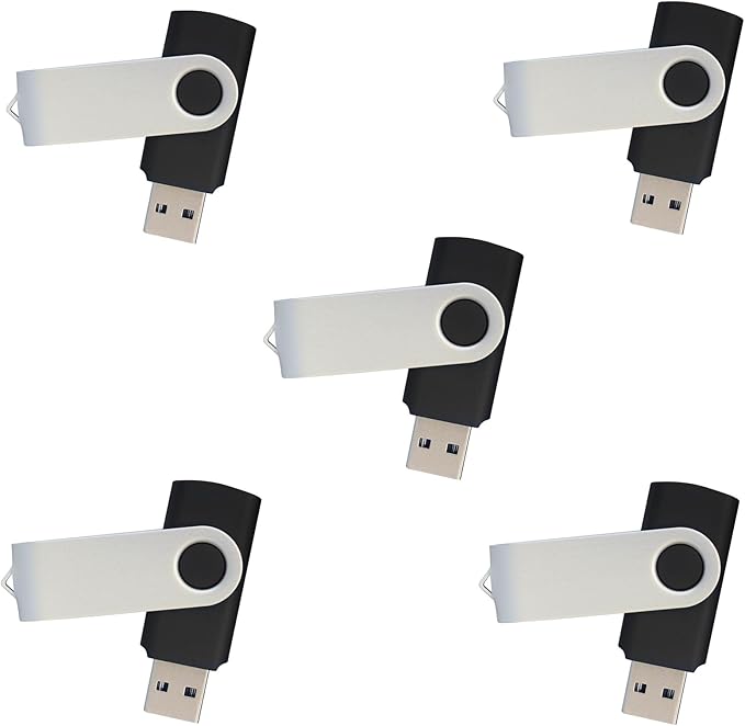 8GB Thumb Drive 5 Pack Flash Drives USB Drives Flash Drive USB Flash Drives 5 Pack Pendrive(8GB 5PCS)