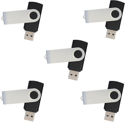 8GB Thumb Drive 5 Pack Flash Drives USB Drives Flash Drive USB Flash Drives 5 Pack Pendrive(8GB 5PCS)