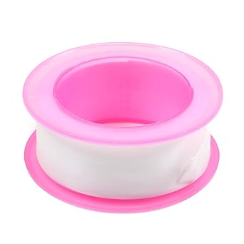 Othmro 1Pcs 1 Plumbing Tape Pipe Tape PTFE Pipe Sealant Tape Industrial Thread Sealants Teflon Tape Plumbers Tape Seal Tape for Plumber Pipe Thread Seal White Pink