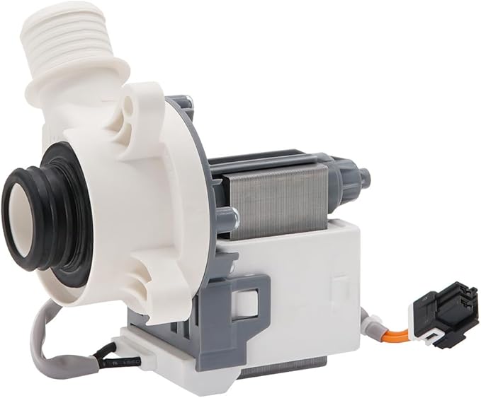 Washer Drain Pump Assembly For GE Hotpoint Washer GTW HTW PTW Series, Replace OE Part  WH23X24178, WH23X27574, 4958182, AP6889136, PS12723115, EAP12723115, 290D1201G001, B40-3A01, B30-3A02