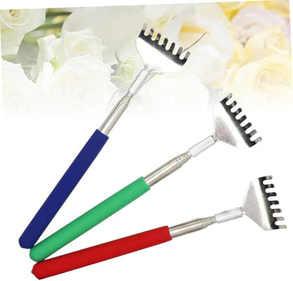 Portable Back Massager 3pcs Random Color Metal Scratcher for Body Massage