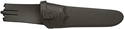 Morakniv Craftline Pro S Allround Fixed-Blade Knife with Stainless Steel Blade and Combi-Sheath, 3.6 Inch