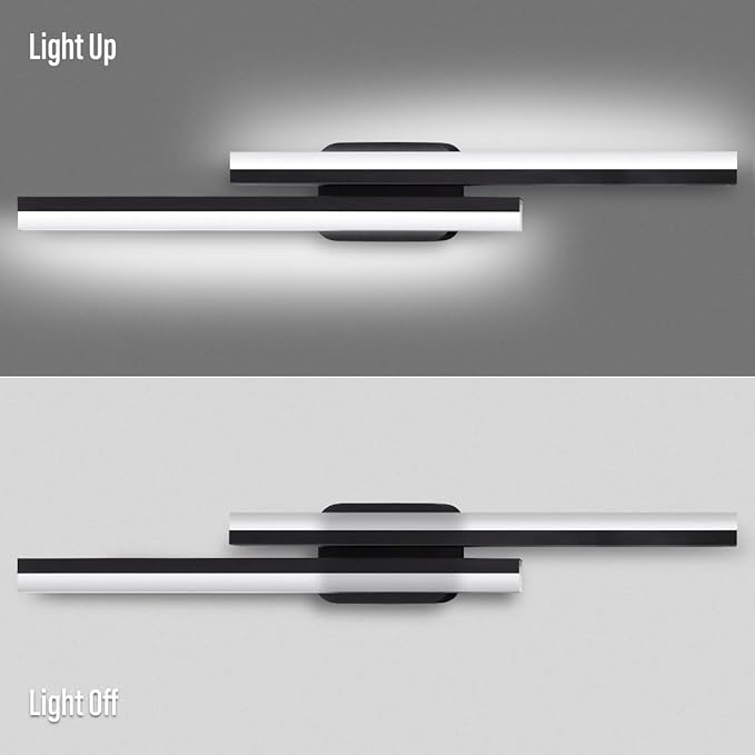 Yarra-Decor 32 Inch LED Bathroom Vanity Light Bar,Vanity Lighting Fixtures for Over Mirror Lighting, Indoor Wall Sconce in Daylight White 6000K