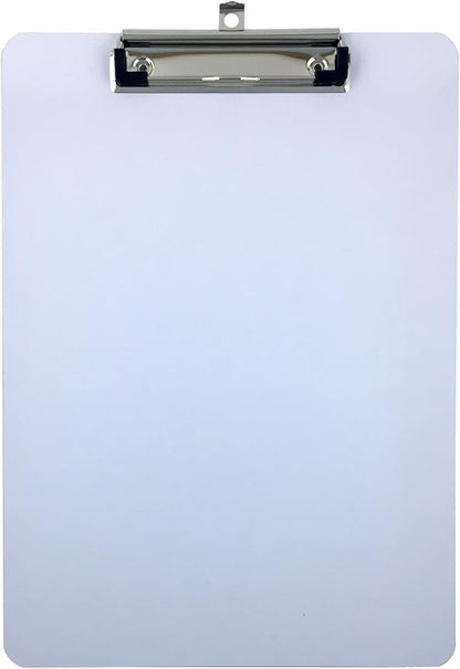 Trade Quest Dry Erase Letter Size Clipboard, 9 x 12.5 in