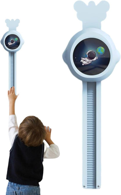 Touch High Jump Counter for Kids  Kid Height Tracker Wall Height Adjustment  Touch High Jump Counter, Voice Broadcast Wall Vertical Ruler for Training Bounce and Promoting Height Growth