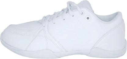 3 Y , Varsity Spirit Huddle Cheer Shoes for Women and Girls - Lightweight and Durable White Cheer Shoes for Cheerleaders and Athletes.