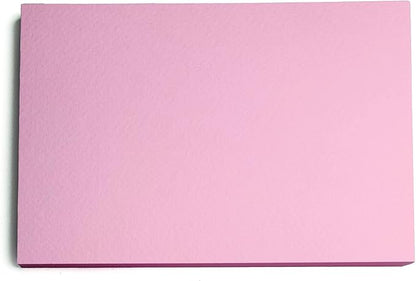 PPAPPAPPIYO Set of 50 4x6 Color Blank index cards 180gsm (pink)
