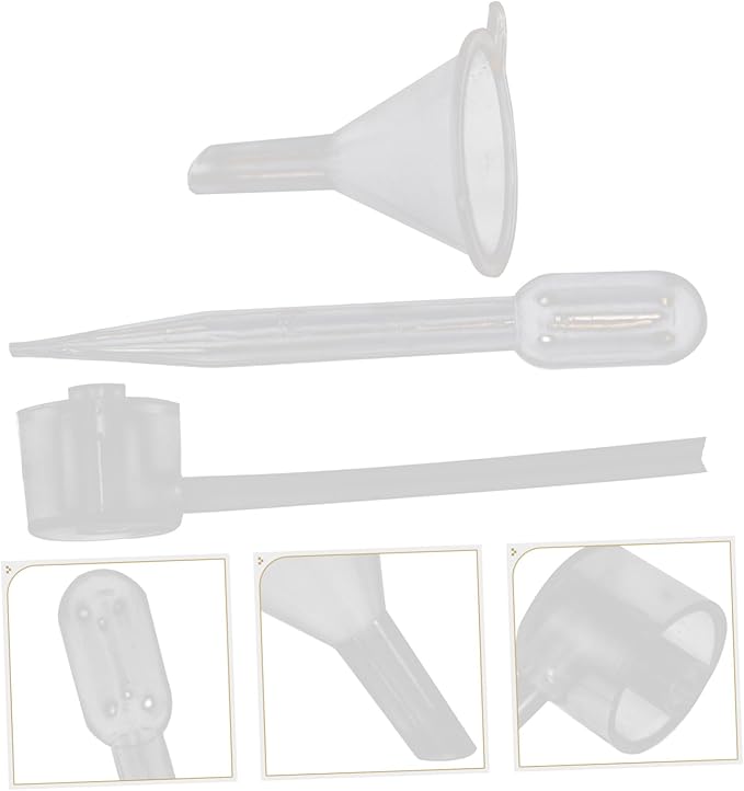 Travel Perfume Refill Set 4 Piece Perfume Bottle Filling Kit Pump Funnel Dropper