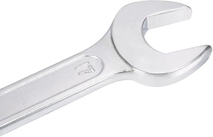 uxcell Metric Double Open End Wrench Chrome Plated, 14mm x 17mm