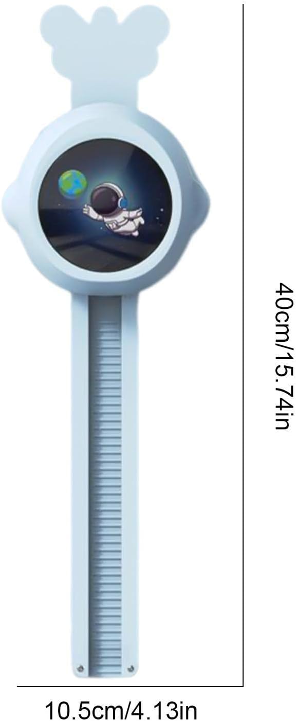 Touch High Jump Counter for Kids  Kid Height Tracker Wall Height Adjustment  Touch High Jump Counter, Voice Broadcast Wall Vertical Ruler for Training Bounce and Promoting Height Growth