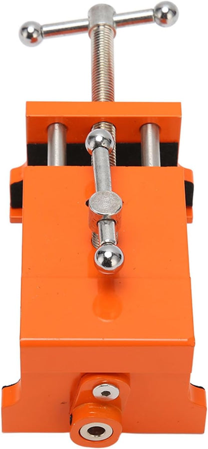Precision Cabinet Clamp - Automatic Locking, Accurate Cabinet Face Frame Clamp with Protective Pads, Orange