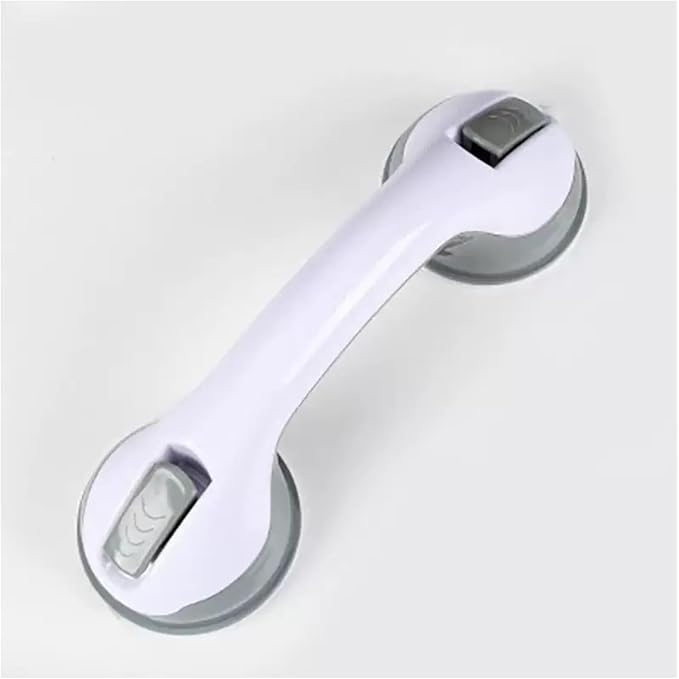 Shower Foot Rest Shower Stool for Shaving Legs, Foot Stool with Powerful Double Suction Cups (White, Large)