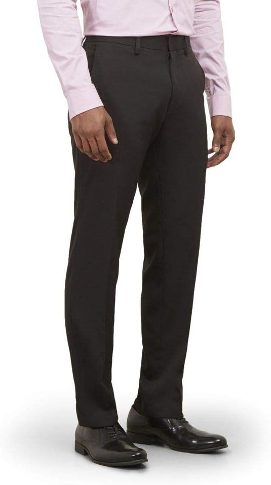 32W X 32L, Kenneth Cole REACTION Mens Modern Fit Stretch Dress Pants