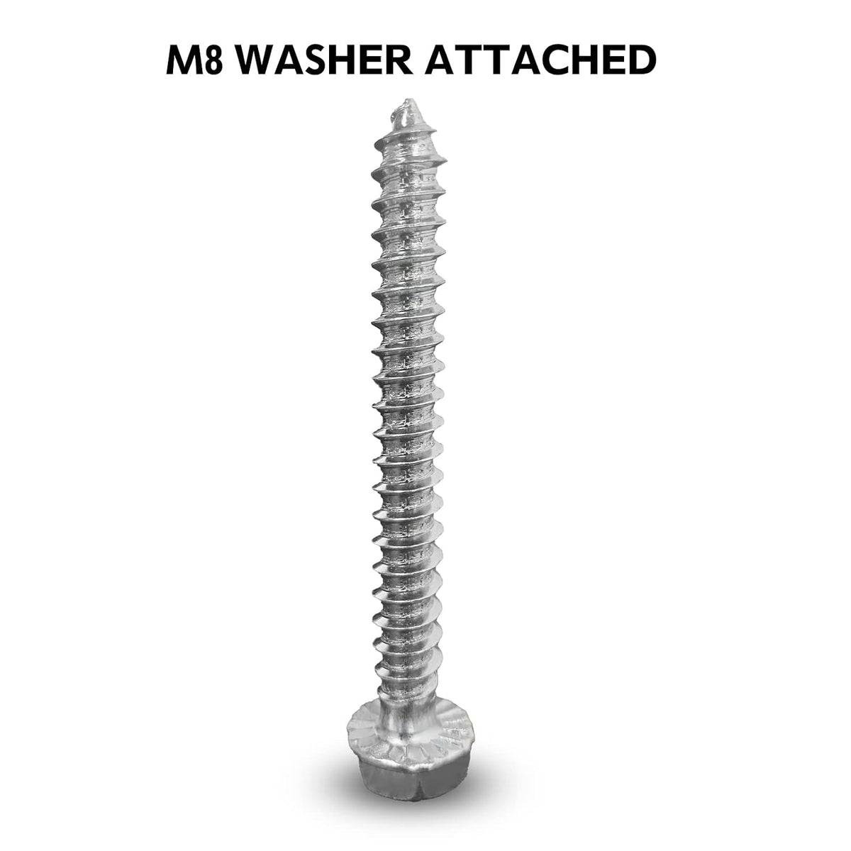 Mounting Dream Lag Bolt Kit for TV Mount Comes with (4) M8 Lag Bolt for Wood Stud,(4) Fischer Anchors for Concrete Wall, Includes Allen Key and Bubble Level
