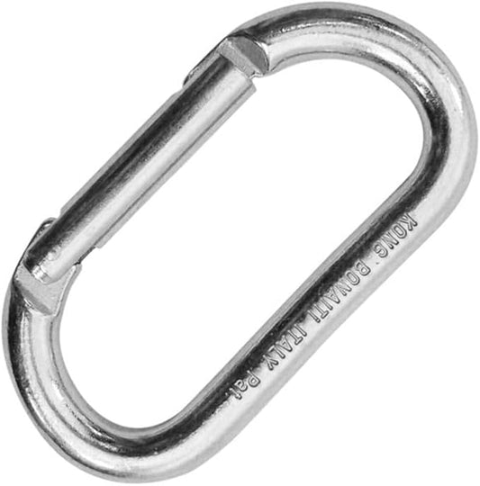 KONG Steel Oval Keylock Polished, 105mm