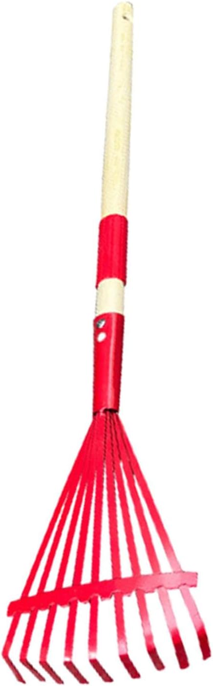 Children's Gardening Set with Wooden Tools for and Learning, Leaf rake