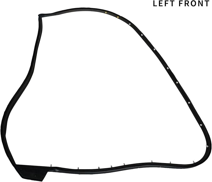 82830-3RA0A-A11 Front Left Driver Side Door Rubber Seal Weatherstrip Replacement Replacement for Sentra 2013-2019