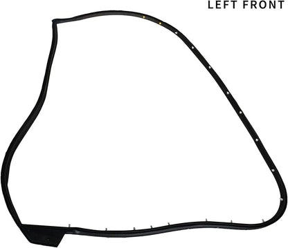 82830-3RA0A-A11 Front Left Driver Side Door Rubber Seal Weatherstrip Replacement Replacement for Sentra 2013-2019