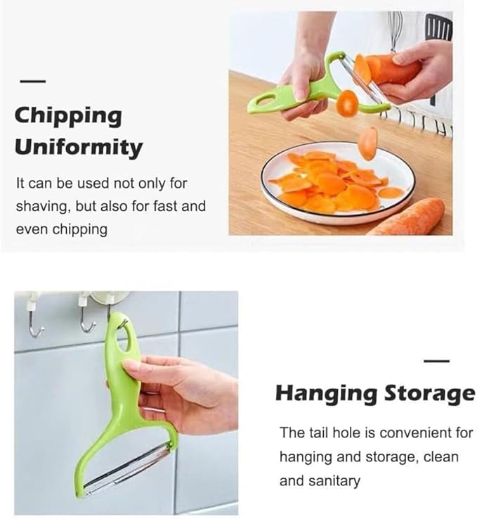 Cabbage Shredder, Vegetable Cutter Cabbage Slicer, Stainless Steel Fruit Vegetable Potato Peeler Cabbage Graters Kitchen Utensils (18  12cm)