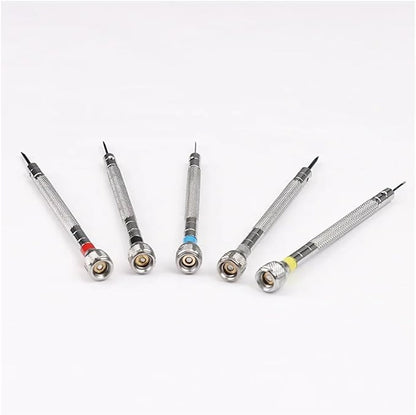 Precision Watchmakers Screwdrivers Watch Glasses Flat Blade Small Accessories Repair Screwer Tools(1.6mmFLAT)